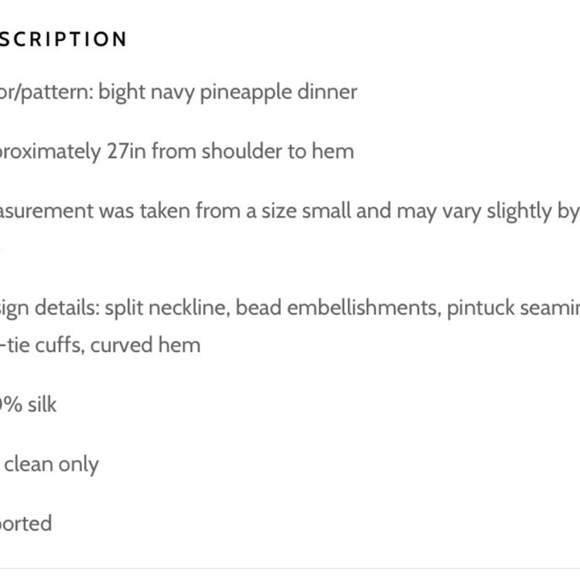 Lilly Pulitzer tunic - Picture 3 of 4